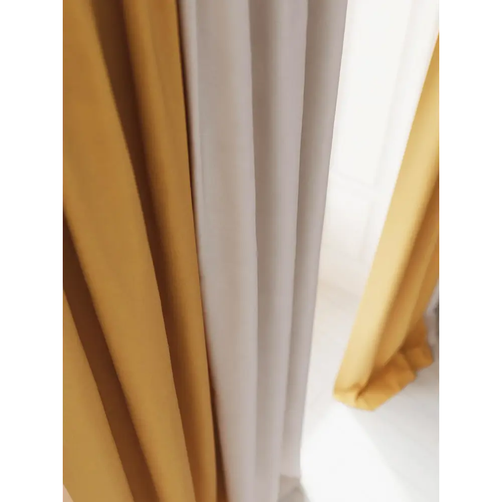 Фото 4 Комплект штор на шторной ленте AT Home Нобиус-03 145x300 см цвет бежевый