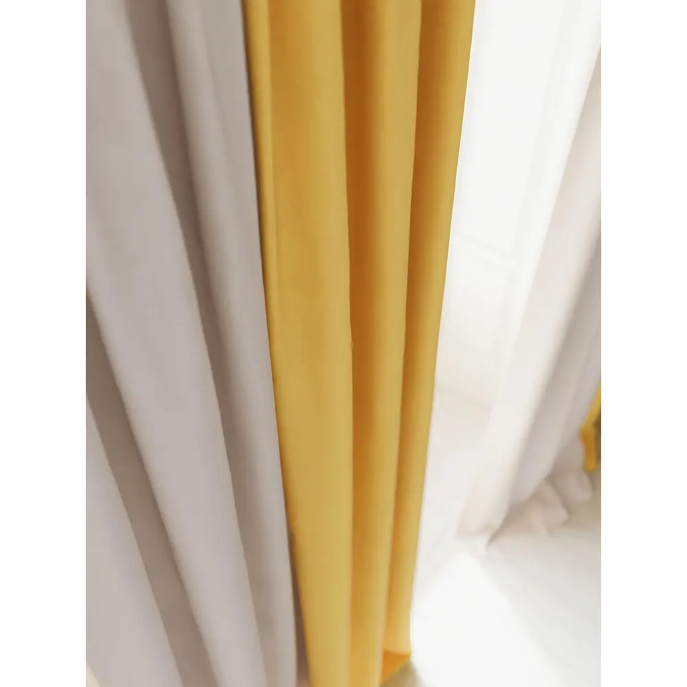 Фото 4 Комплект штор на шторной ленте AT Home Нобиус-27 145x270 см цвет бежевый Фото 4 Комплект штор на шторной ленте AT Home Нобиус-27 145x270 см цвет бежевый