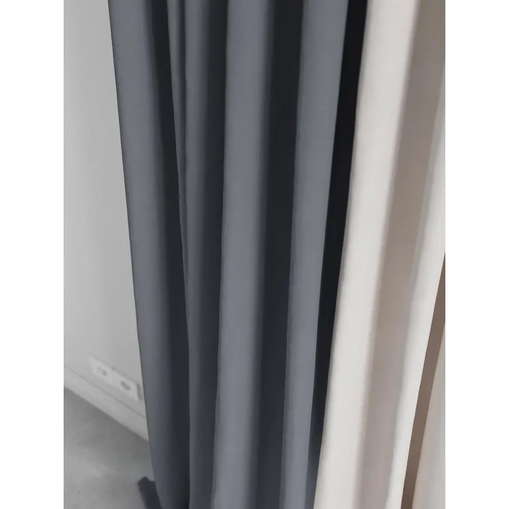 Фото 4 Комплект штор на шторной ленте AT Home Нобиус-94 145x340 см цвет бежевый