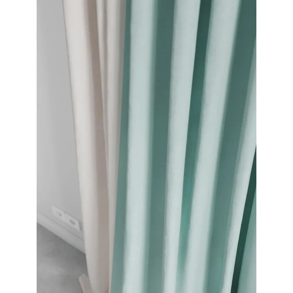 Фото 4 Комплект штор на шторной ленте AT Home Нобиус-124 145x280 см цвет бежевый Фото 4 Комплект штор на шторной ленте AT Home Нобиус-124 145x280 см цвет бежевый