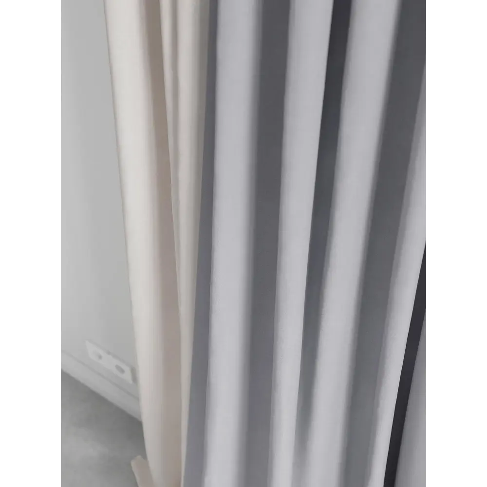 Фото 4 Комплект штор на шторной ленте AT Home Нобиус-126 145x230 см цвет бежевый Фото 4 Комплект штор на шторной ленте AT Home Нобиус-126 145x230 см цвет бежевый