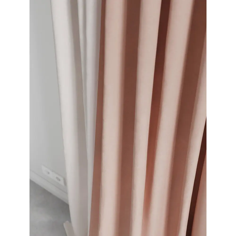 Фото 4 Комплект штор на шторной ленте AT Home Нобиус-127 145x240 см цвет бежевый