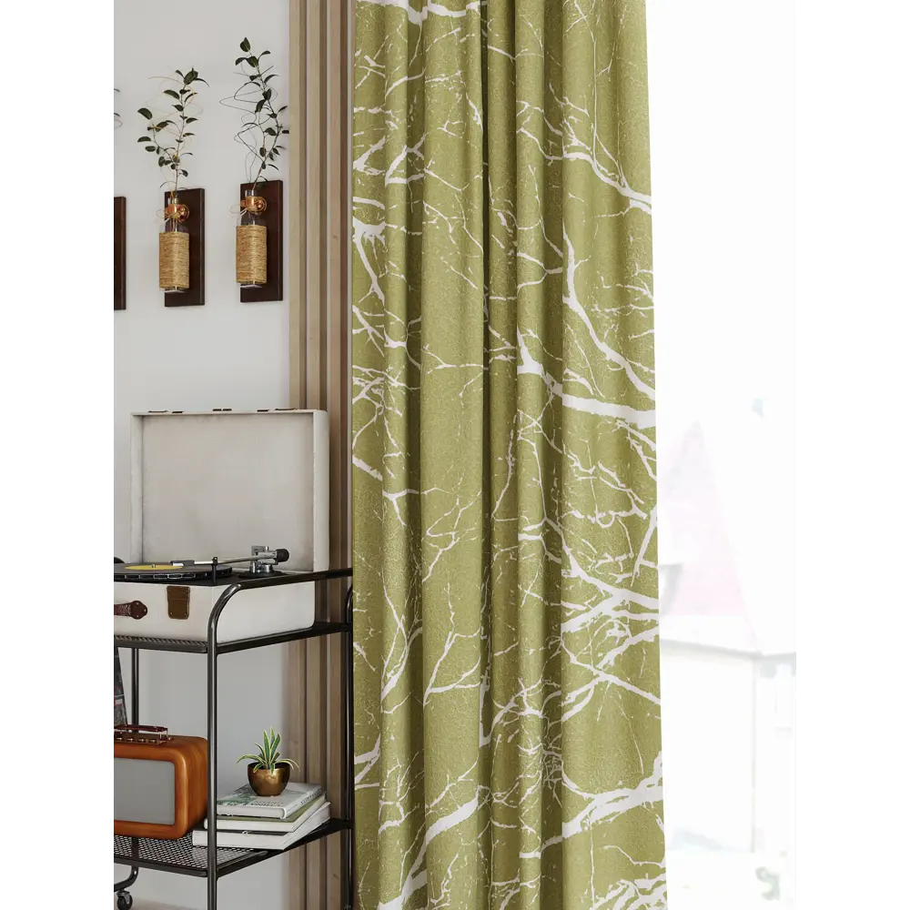 Фото 2 Комплект штор на шторной ленте AT Home Ринсевис 150x250 см цвет белый Фото 2 Комплект штор на шторной ленте AT Home Ринсевис 150x250 см цвет белый