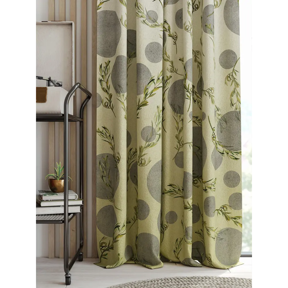 Фото 4 Комплект штор на шторной ленте AT Home Шенрост 150x250 см цвет белый Фото 4 Комплект штор на шторной ленте AT Home Шенрост 150x250 см цвет белый