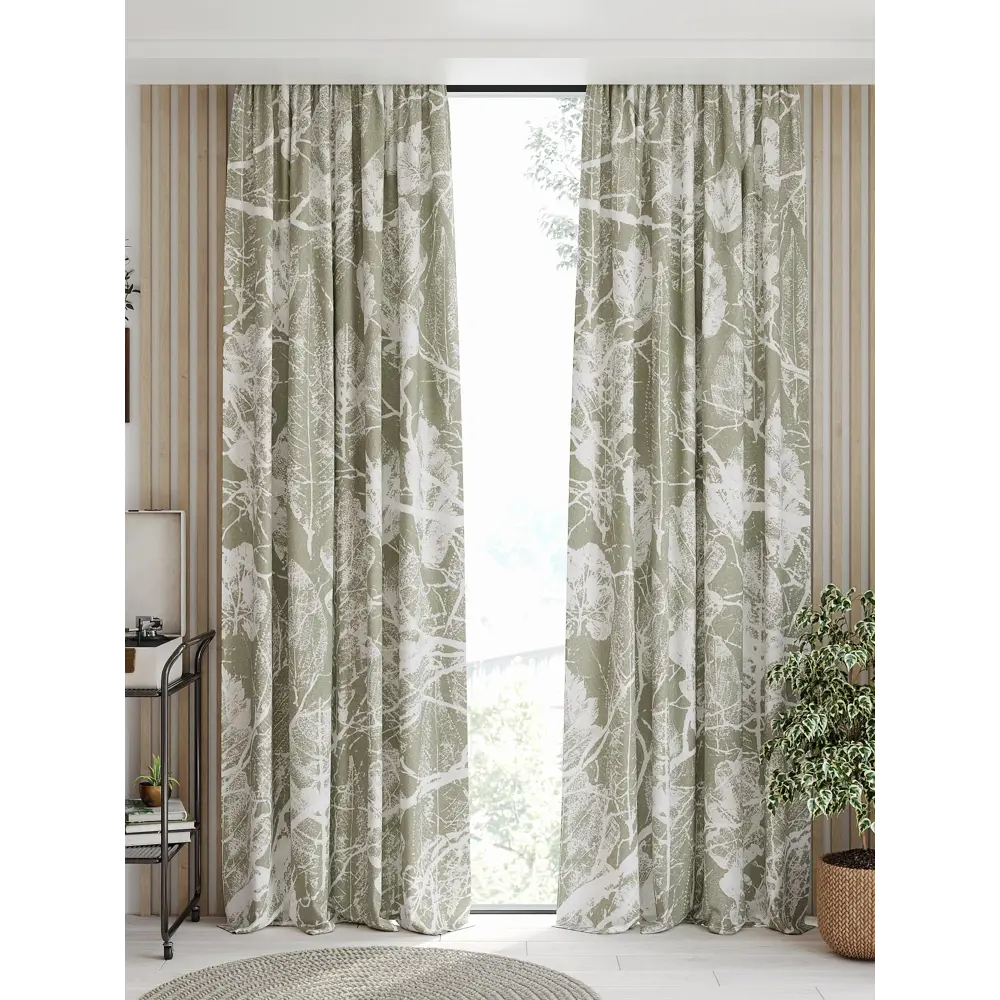 Фото Комплект штор на шторной ленте AT Home Мирфоринс 150x250 см цвет белый Фото Комплект штор на шторной ленте AT Home Мирфоринс 150x250 см цвет белый