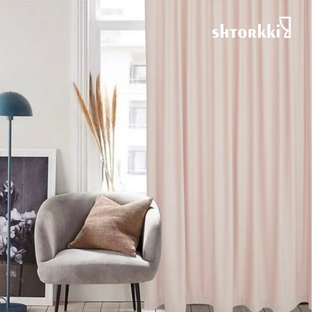 Фото 12 Комплект штор Shtorkki бархат Pink 150x266 см 2 шт
