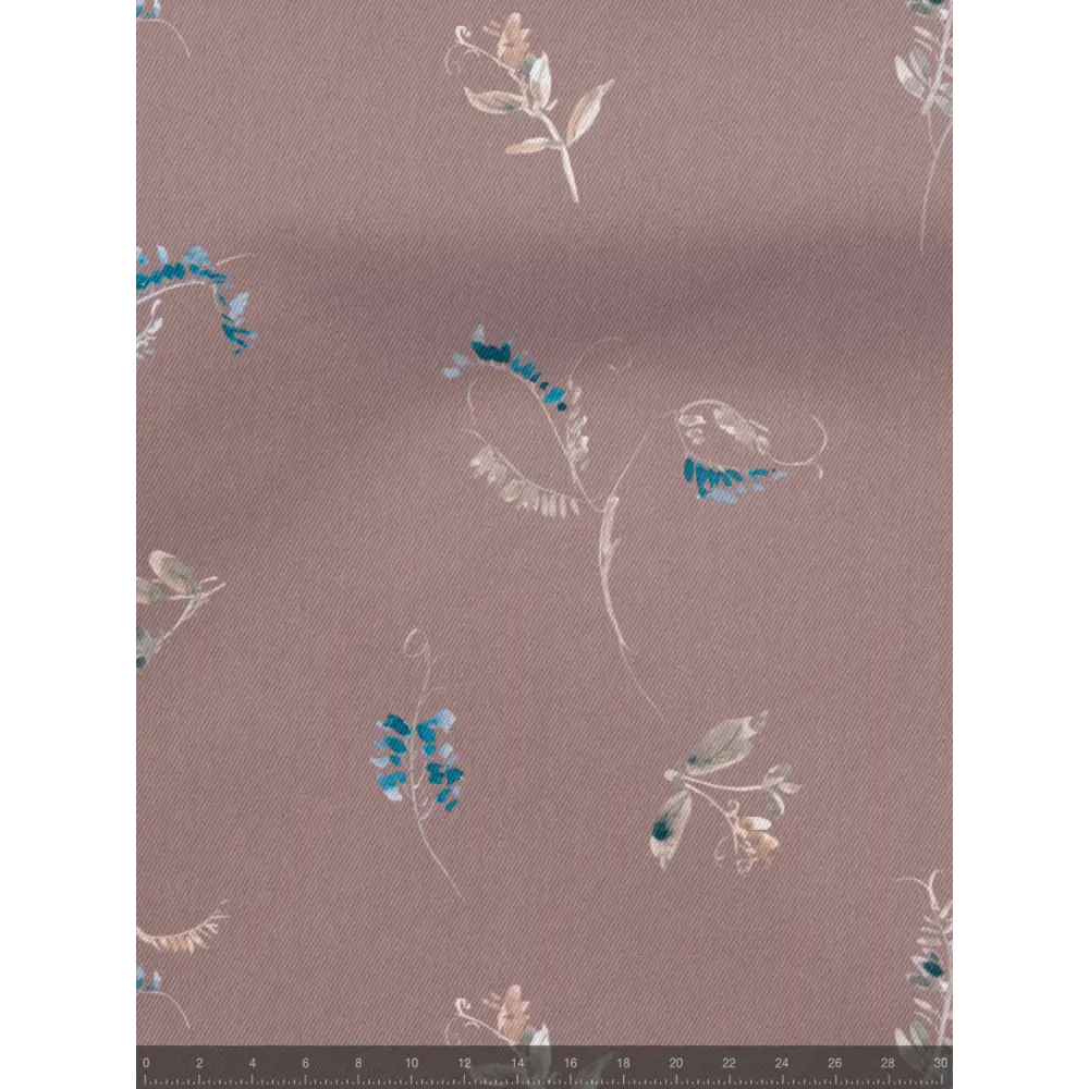 Фото 5 Комплект штор на шторной ленте Decoracion Мышиный горошек 145x275 см цвет синий серый лиловый Фото 5 Комплект штор на шторной ленте Decoracion Мышиный горошек 145x275 см цвет синий серый лиловый