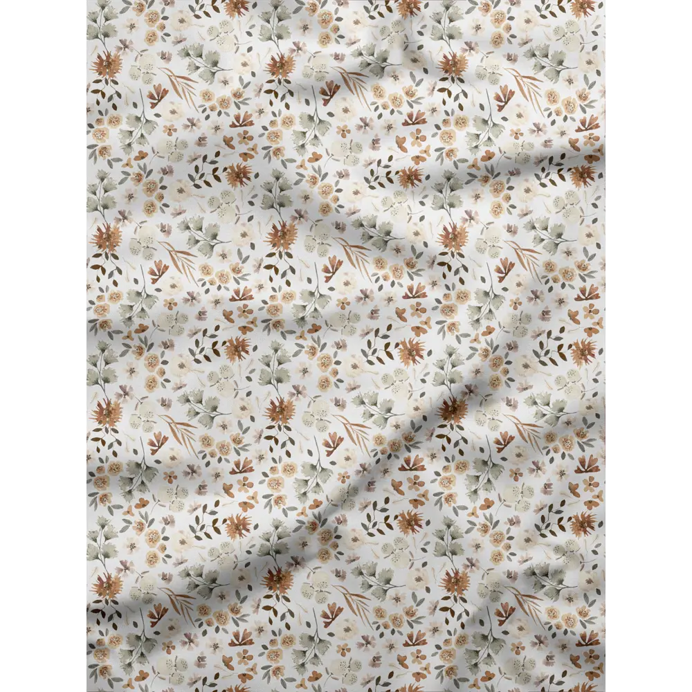 Фото 6 Комплект штор на шторной ленте Decoracion Цветочное ассорти 145x275 см цвет белый серый коричневый Фото 6 Комплект штор на шторной ленте Decoracion Цветочное ассорти 145x275 см цвет белый серый коричневый