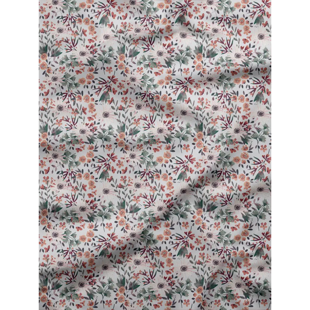 Фото 6 Комплект штор на шторной ленте Decoracion Буйство цветов 145x275 см цвет серый бордовый Фото 6 Комплект штор на шторной ленте Decoracion Буйство цветов 145x275 см цвет серый бордовый