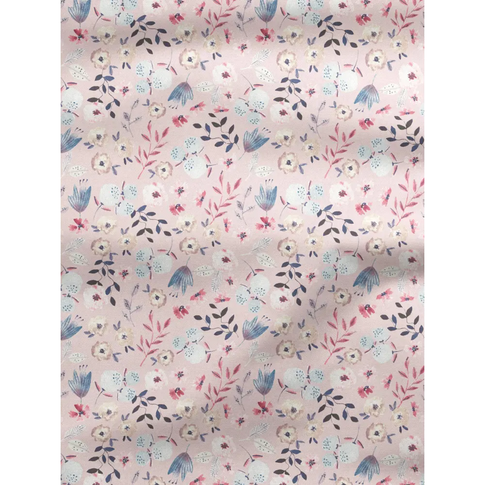 Фото 2 Комплект штор на шторной ленте Decoracion Как будто хлопок 145x275 см цвет серый розовый малиновый Фото 2 Комплект штор на шторной ленте Decoracion Как будто хлопок 145x275 см цвет серый розовый малиновый
