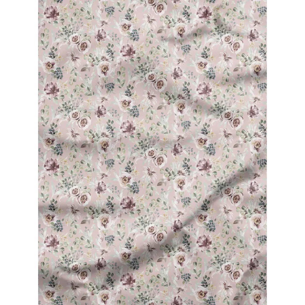 Фото 6 Комплект штор на шторной ленте Decoracion Цветущие пионы 145x275 см цвет розовый бордовый Фото 6 Комплект штор на шторной ленте Decoracion Цветущие пионы 145x275 см цвет розовый бордовый