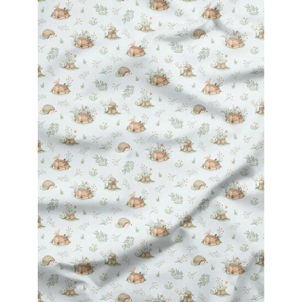 Фото 6 Комплект штор на шторной ленте Decoracion Лесные друзья 145x275 см цвет голубой Фото 6 Комплект штор на шторной ленте Decoracion Лесные друзья 145x275 см цвет голубой