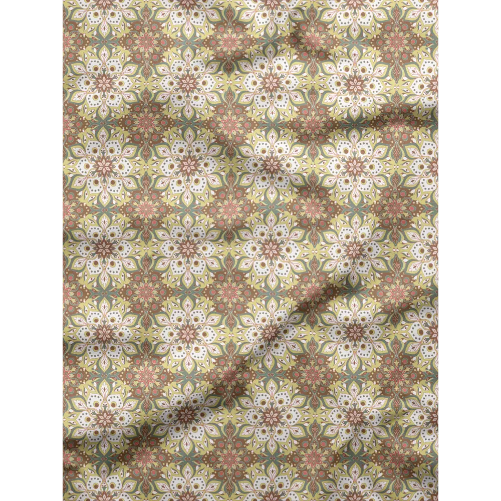 Фото 6 Комплект штор на шторной ленте Decoracion Эвора 145x275 см цвет белый зеленый коричневый Фото 6 Комплект штор на шторной ленте Decoracion Эвора 145x275 см цвет белый зеленый коричневый