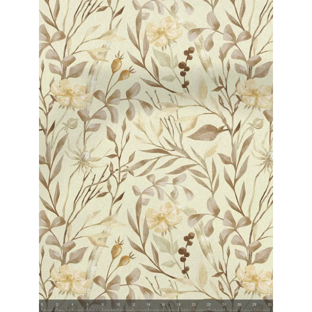 Фото 5 Комплект штор на шторной ленте Decoracion Цветочная гармония 145x275 см цвет бежевый Фото 5 Комплект штор на шторной ленте Decoracion Цветочная гармония 145x275 см цвет бежевый