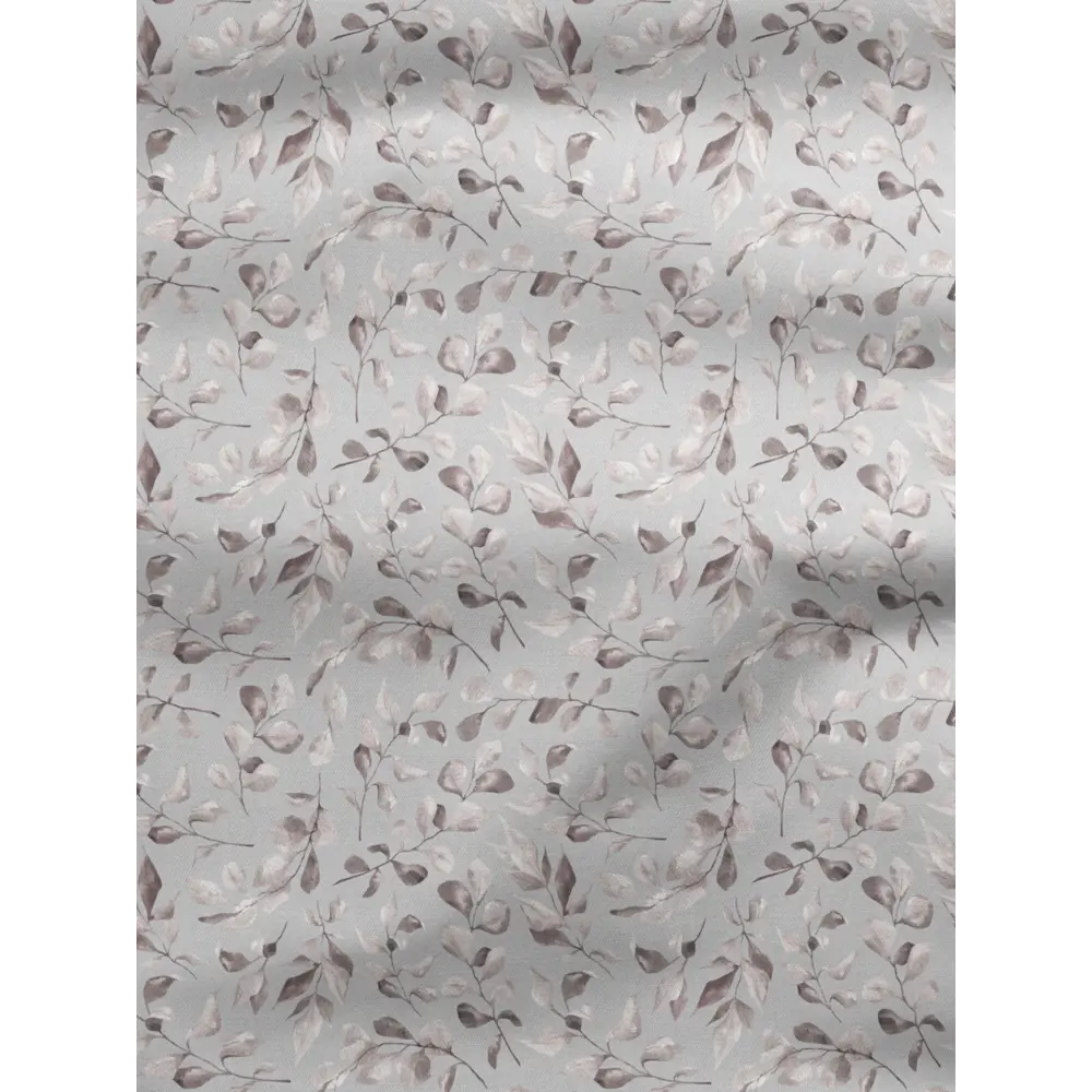 Фото 2 Комплект штор на шторной ленте Decoracion Весенние веточки 145x275 см цвет серый Фото 2 Комплект штор на шторной ленте Decoracion Весенние веточки 145x275 см цвет серый