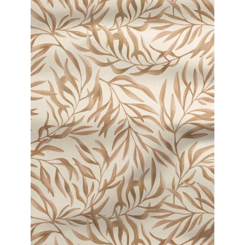 Фото 2 Комплект штор на шторной ленте Decoracion Лесная симфония 145x275 см цвет коричневый кремовый Фото 2 Комплект штор на шторной ленте Decoracion Лесная симфония 145x275 см цвет коричневый кремовый