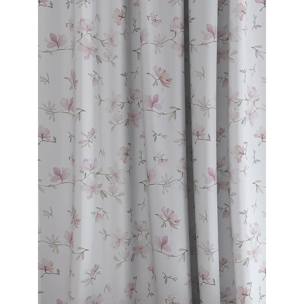 Фото Комплект штор на шторной ленте At Home Пэил 150x280 см цвет серый Фото Комплект штор на шторной ленте At Home Пэил 150x280 см цвет серый