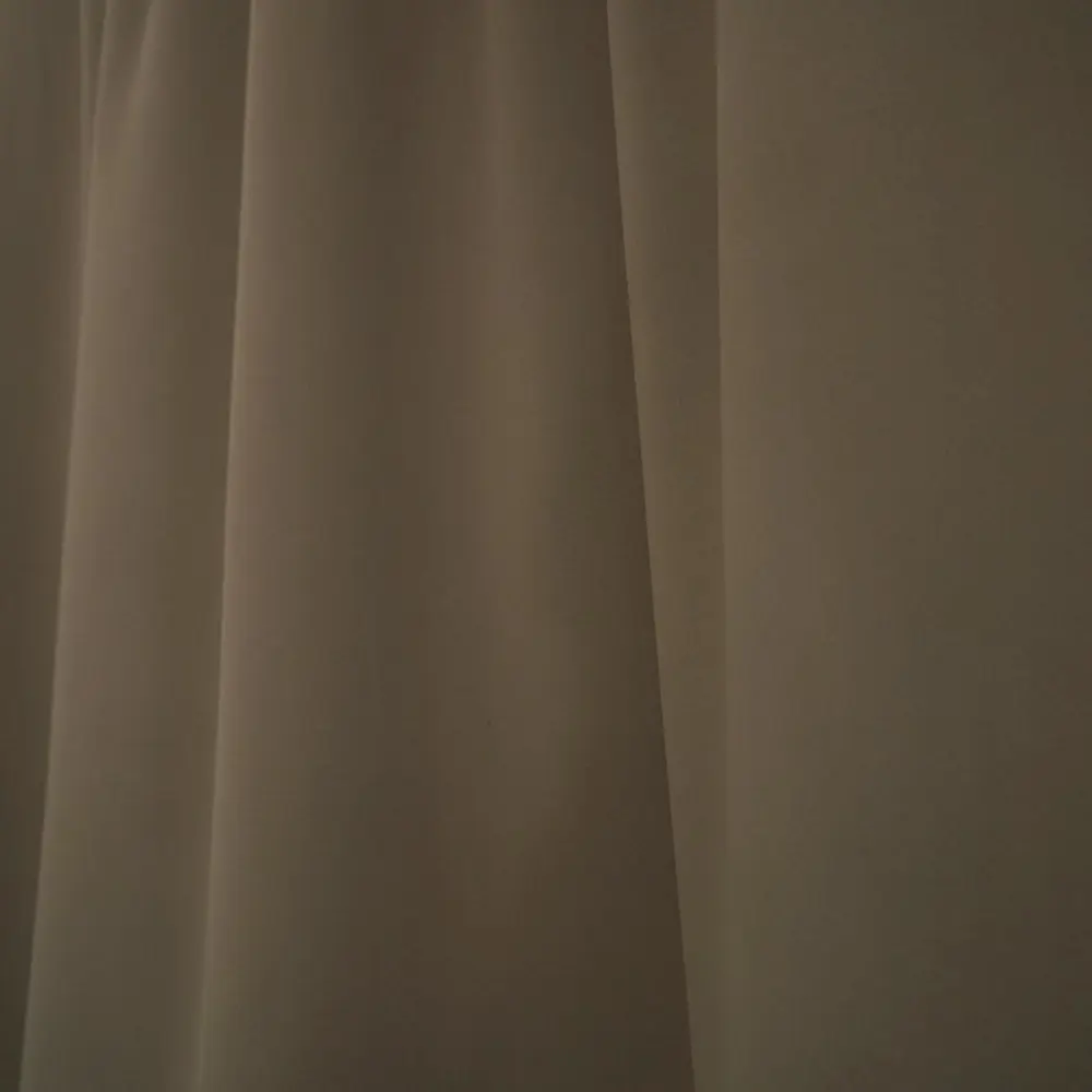 Фото 4 Штора на шторной ленте Witerra блэкаут матовый 130x180 см цвет коричневый