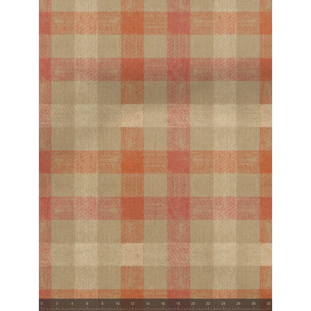Фото 5 Шторы на шторной ленте decoracion В клетку Буффало #33072502, 145x275см, цвет красный и коричневый Фото 5 Шторы на шторной ленте decoracion В клетку Буффало #33072502, 145x275см, цвет красный и коричневый
