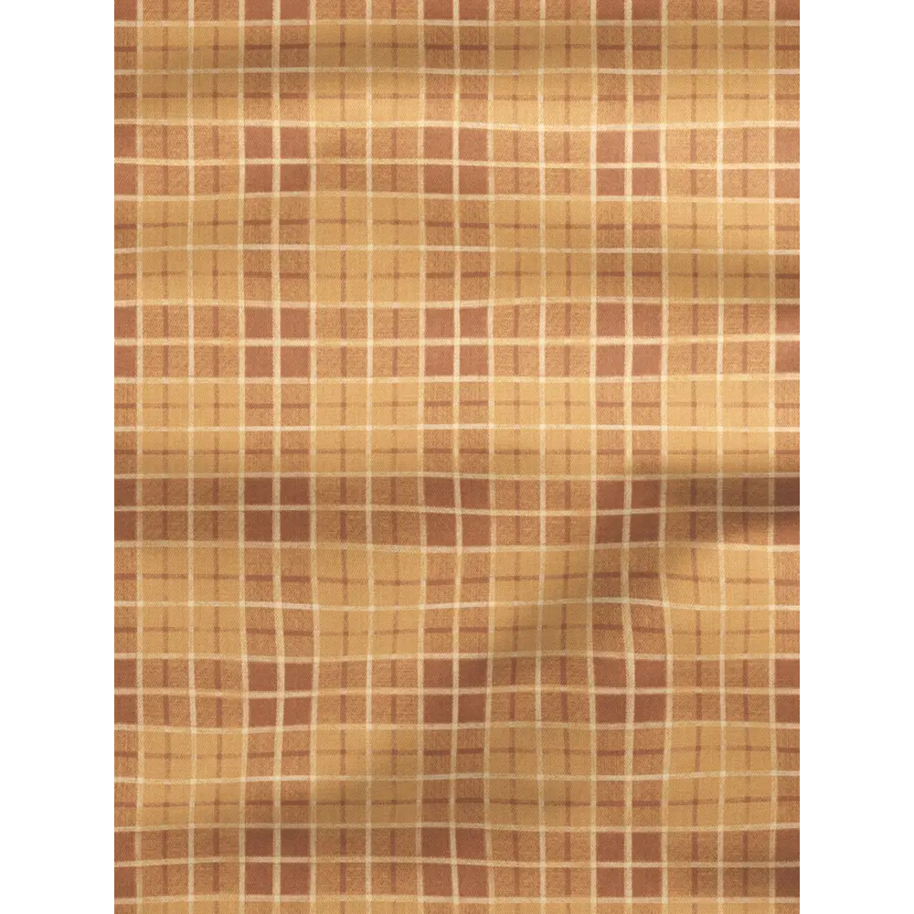 Фото 2 Шторы на шторной ленте decoracion В классическую клетку #33073503, 145x275см, цвет коричневый и терракотовый Фото 2 Шторы на шторной ленте decoracion В классическую клетку #33073503, 145x275см, цвет коричневый и терракотовый