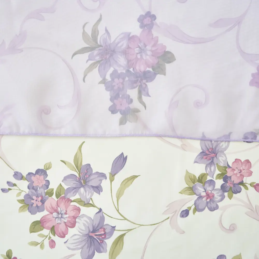Фото 2 Комплект штор на шторной ленте Witerra для кухни Нимфа 300x180 см цвет сирень Фото 2 Комплект штор на шторной ленте Witerra для кухни Нимфа 300x180 см цвет сирень