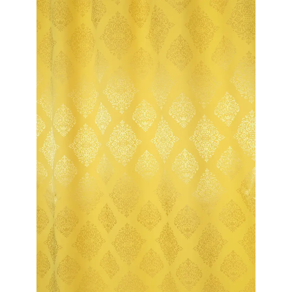 Фото 2 Штора на шторной ленте ТД Текстиль Раяс 140x240 см цвет желтый Фото 2 Штора на шторной ленте ТД Текстиль Раяс 140x240 см цвет желтый