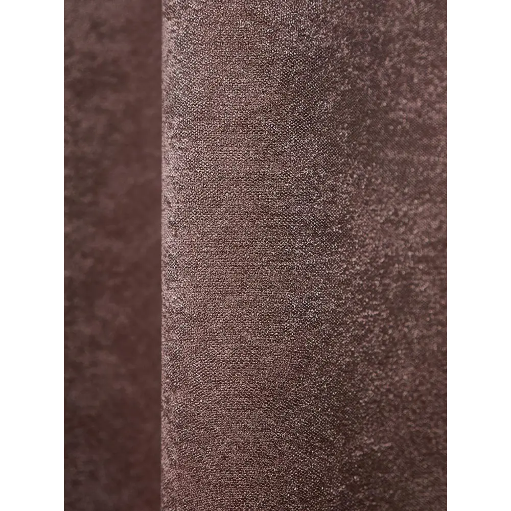 Фото 3 Штора на шторной ленте Witerra канвас-велюр 135x180 см цвет коричневый