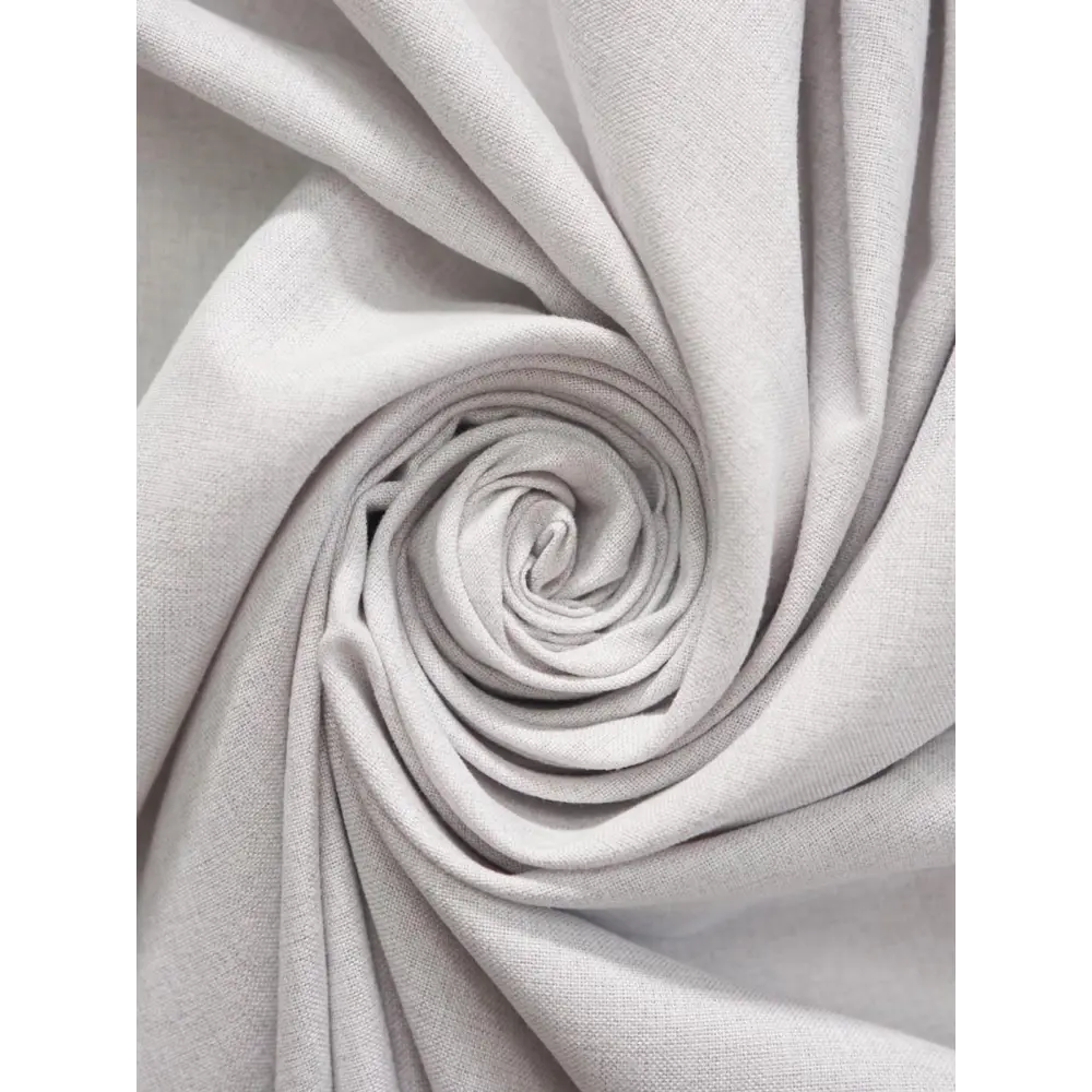 Фото 4 Штора на шторной ленте Witerra меланж 135x180 см цвет светло-серый