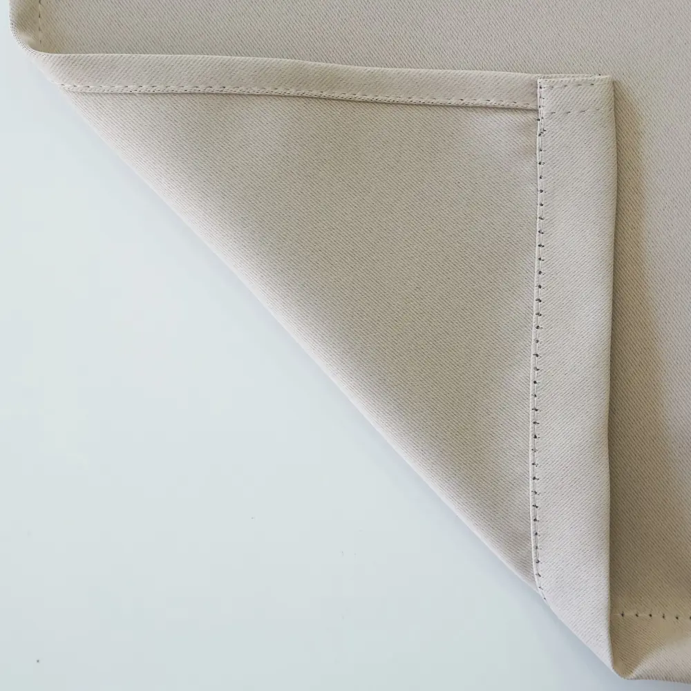 Фото 5 Комплект штор на шторной ленте матовый блэкаут Witerra 135x260 см цвет бежевый