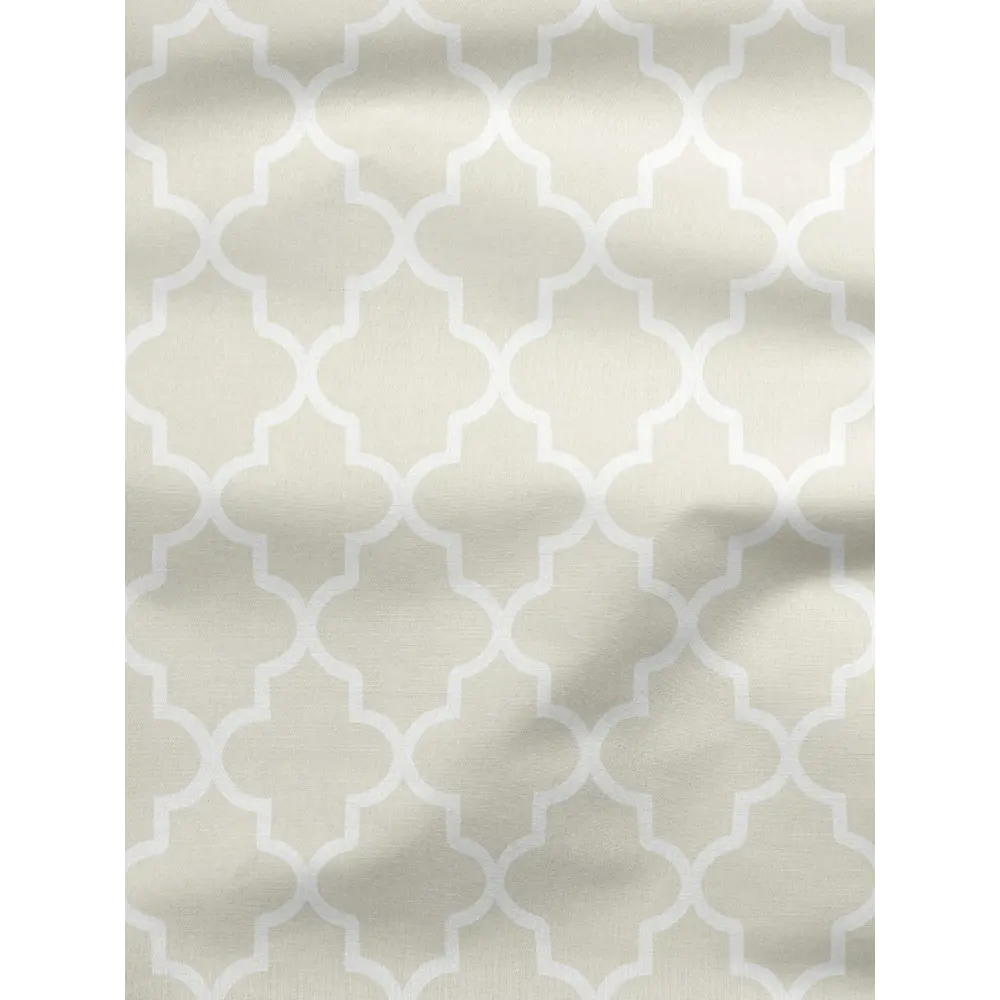 Фото 2 Шторы на шторной ленте decoracion Стильные ромбы #33174401, 145x275см, цвет бежевый и белый Фото 2 Шторы на шторной ленте decoracion Стильные ромбы #33174401, 145x275см, цвет бежевый и белый