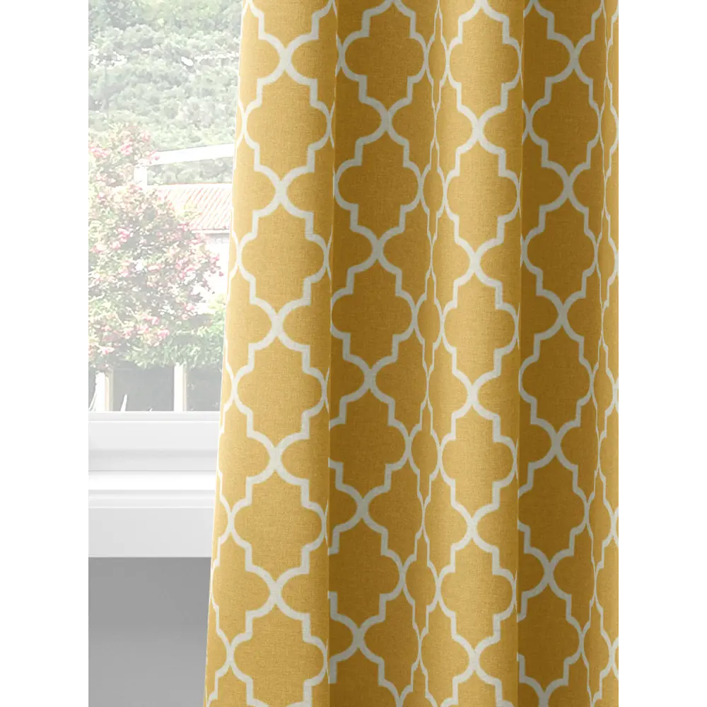 Фото 6 Шторы на шторной ленте decoracion Стильные ромбы #33174202, 145x275см, цвет желтый Фото 6 Шторы на шторной ленте decoracion Стильные ромбы #33174202, 145x275см, цвет желтый