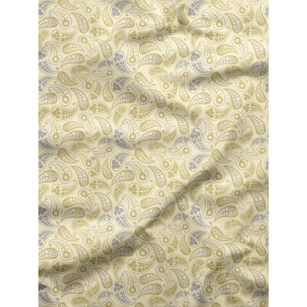 Фото 5 Шторы на шторной ленте decoracion Узор пейсли #33020602, 145x275см, цвет серый и бежевый Фото 5 Шторы на шторной ленте decoracion Узор пейсли #33020602, 145x275см, цвет серый и бежевый
