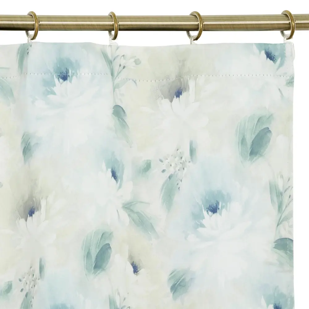 Фото 2 Штора на шторной ленте Seasons Дымка 150x320 см цвет голубой Фото 2 Штора на шторной ленте Seasons Дымка 150x320 см цвет голубой