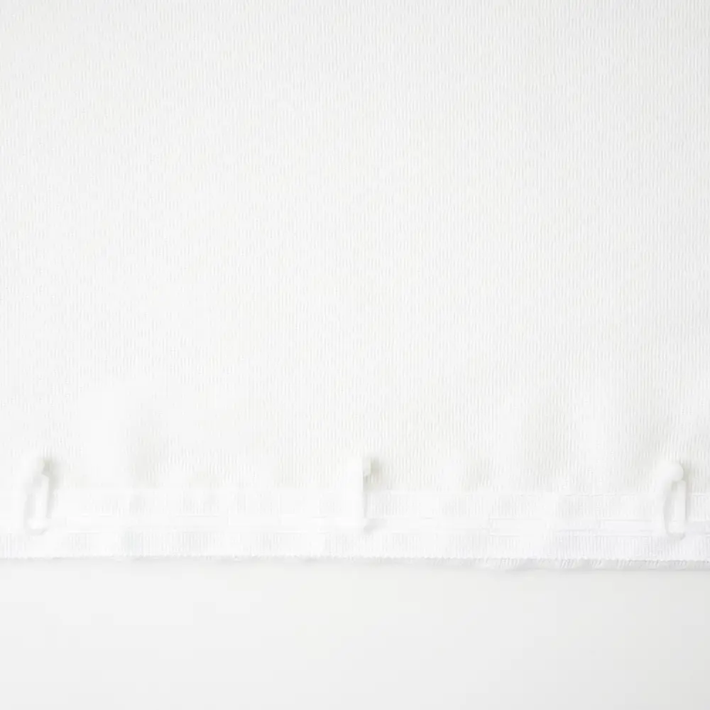 Фото 6 Штора на шторной ленте Witerra Тюль Арабеска 140x180 см цвет белый