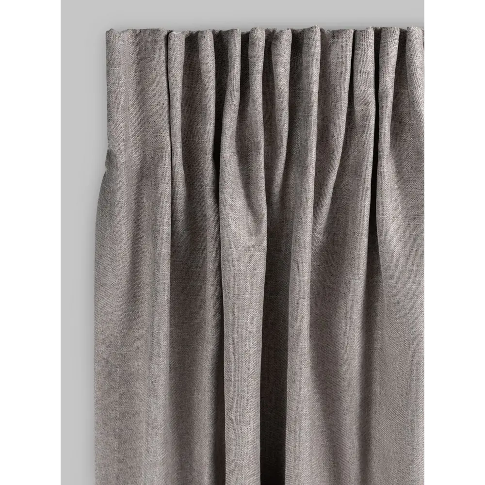 Фото 3 Комплект штор на шторной ленте Daily by T Нокс 440x270 см цвет светло-коричневый Фото 3 Комплект штор на шторной ленте Daily by T Нокс 440x270 см цвет светло-коричневый