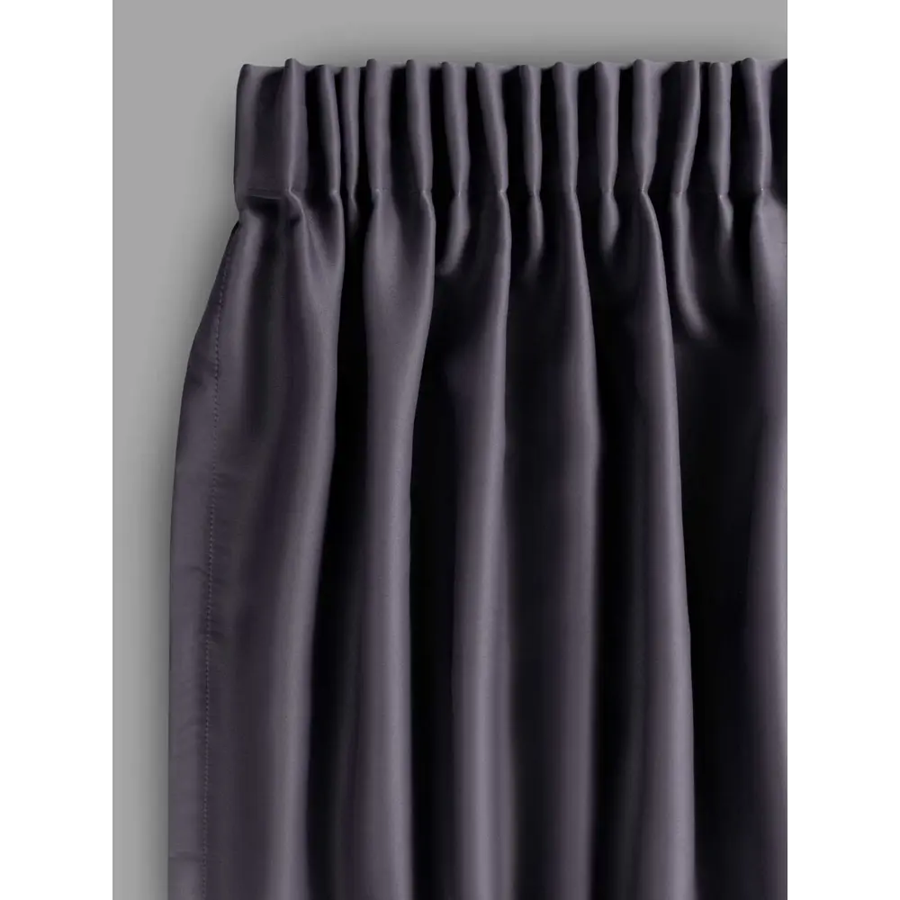 Фото 3 Комплект штор на шторной ленте Daily by T Mya 400x270 см цвет серый Фото 3 Комплект штор на шторной ленте Daily by T Mya 400x270 см цвет серый