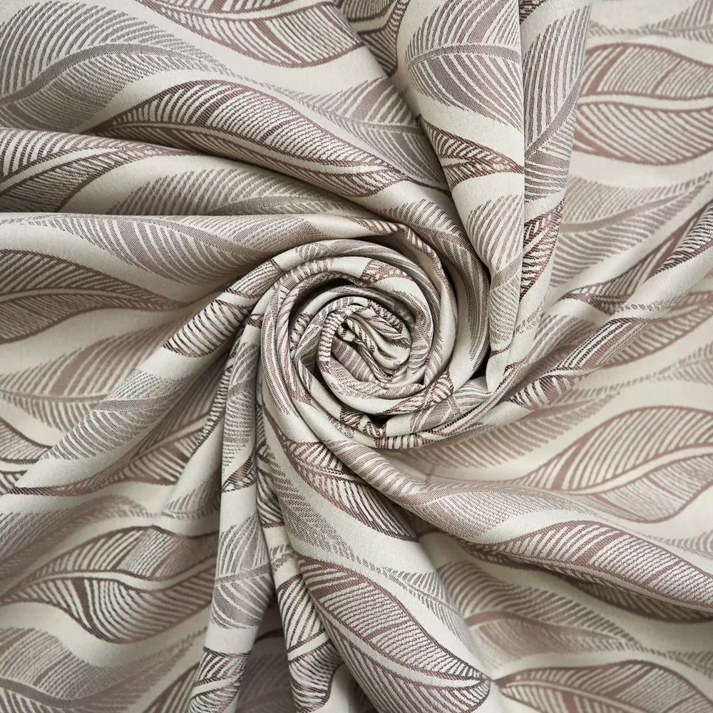 Фото 3 Штора на шторной ленте Witerra 106055 135x260 см цвет коричневый