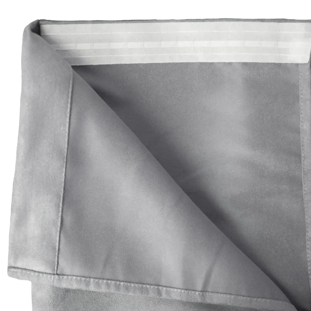 Фото 2 Штора на шторной ленте Inspire Нью Манчестер 140x260 см цвет светло-серый