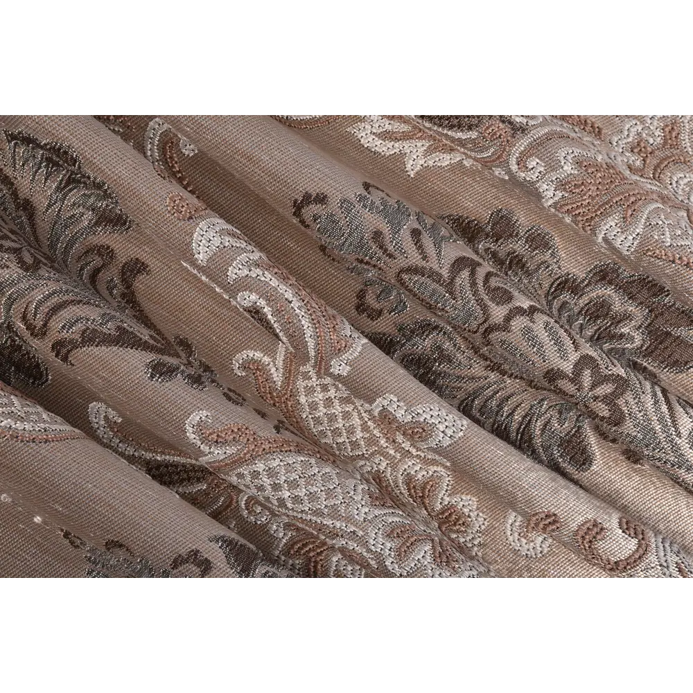 Фото 3 Штора на шторной ленте Eleganta Bold pattern 280x270 см цвет коричневый Фото 3 Штора на шторной ленте Eleganta Bold pattern 280x270 см цвет коричневый