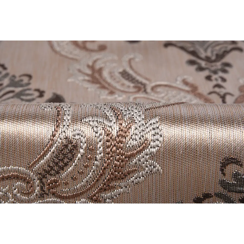 Фото 6 Штора на шторной ленте Eleganta Bold pattern 280x270 см цвет коричневый Фото 6 Штора на шторной ленте Eleganta Bold pattern 280x270 см цвет коричневый