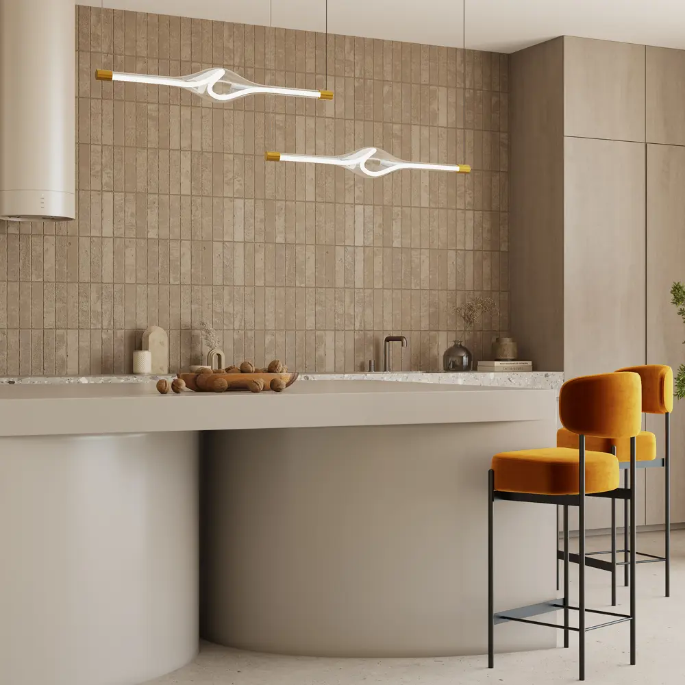 Фото 12 Светильник подвесной светодиодный Maytoni Loop Mod290pl-l23bs3k 11 м² теплый белый (желтый) свет цвет латунь Фото 12 Светильник подвесной светодиодный Maytoni Loop Mod290pl-l23bs3k 11 м² теплый белый (желтый) свет цвет латунь