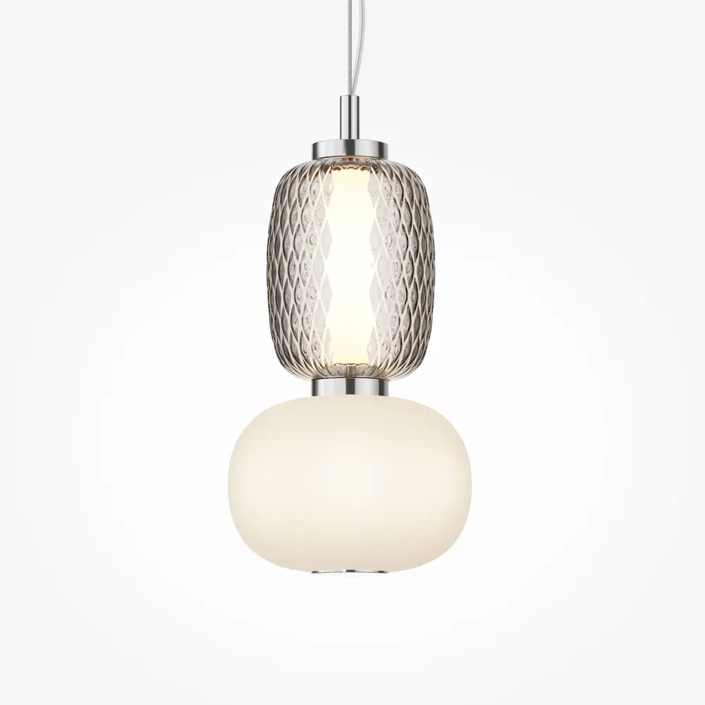 Фото 4 Светильник подвесной светодиодный Maytoni Pattern Mod267pl-l18ch3k 8 м² теплый белый (желтый) свет цвет хром Фото 4 Светильник подвесной светодиодный Maytoni Pattern Mod267pl-l18ch3k 8 м² теплый белый (желтый) свет цвет хром