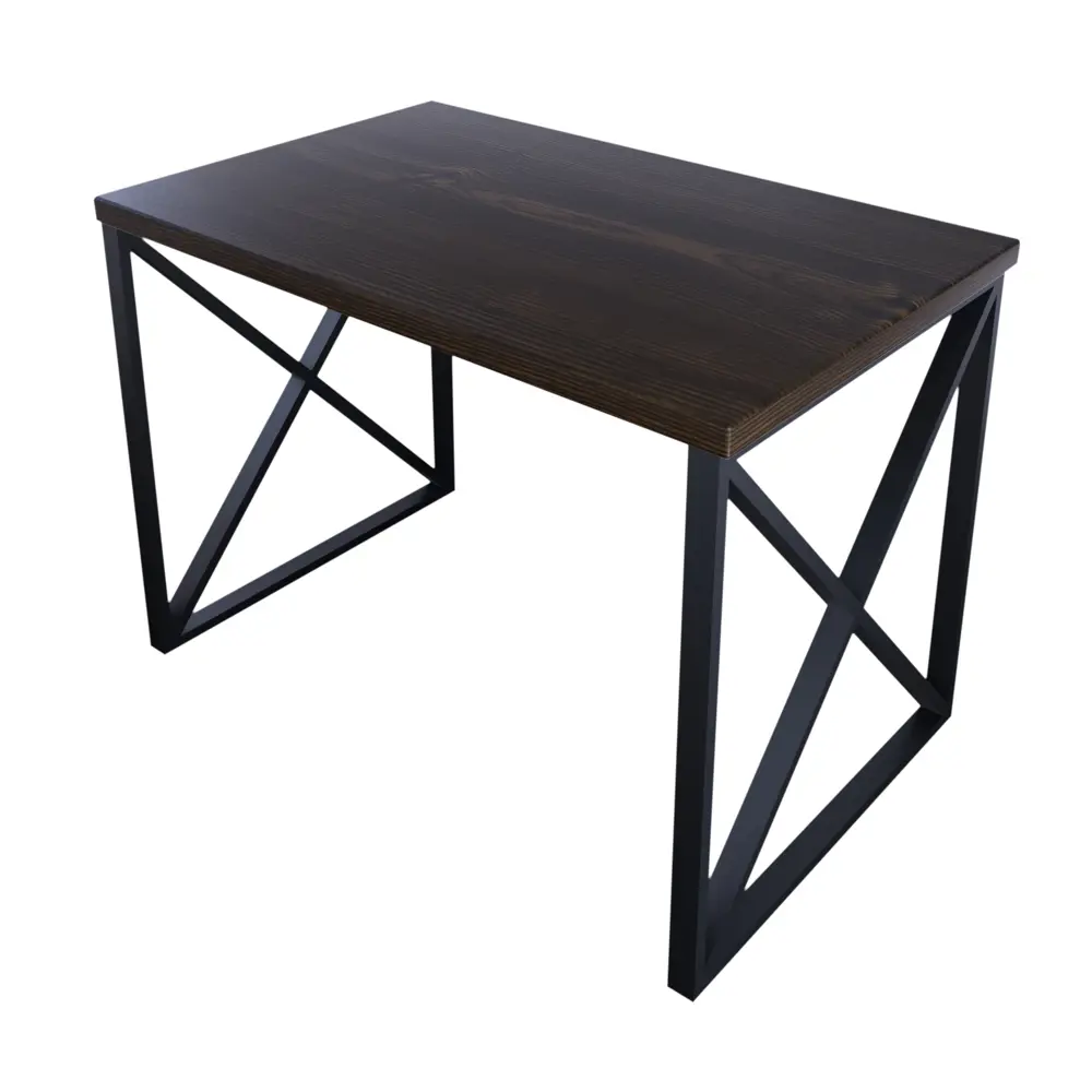 Фото Кухонный стол прямоугольный Solarius Loft 70x60 см массив сосны цвет темный дуб 702-10341 Фото Кухонный стол прямоугольный Solarius Loft 70x60 см массив сосны цвет темный дуб 702-10341