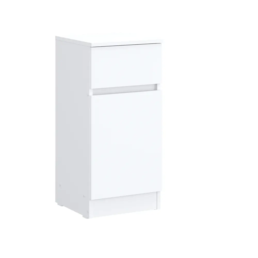 Фото Комод Мебельная фабрика 1+1 №8 1 ящик 35.50x36x73 ЛДСП цвет белый