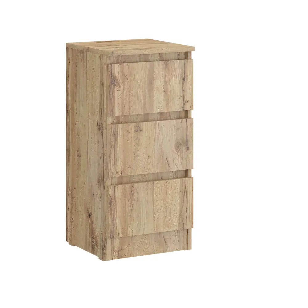 Фото Комод Мебельная фабрика 1+1 №9 1 ящик 35.50x36x73 ЛДСП цвет дуб крафт золотой Фото Комод Мебельная фабрика 1+1 №9 1 ящик 35.50x36x73 ЛДСП цвет дуб крафт золотой