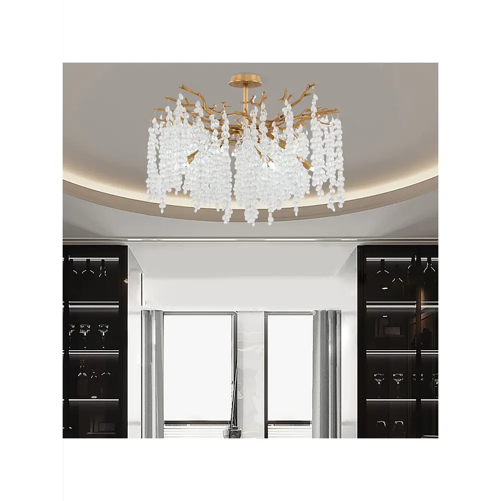 Фото 2 Люстра потолочная Arte Milano 23111.760.10.e14.d.ib 10 ламп 20 м² цвет коричневый