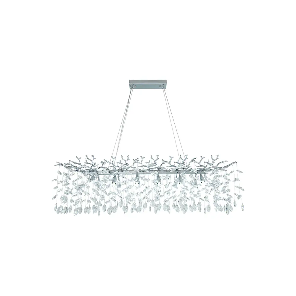 Фото Люстра подвесная Arte Milano 23210.1200.14.e14.b.cr 14 ламп 28 м² цвет серый/серебристый Фото Люстра подвесная Arte Milano 23210.1200.14.e14.b.cr 14 ламп 28 м² цвет серый/серебристый