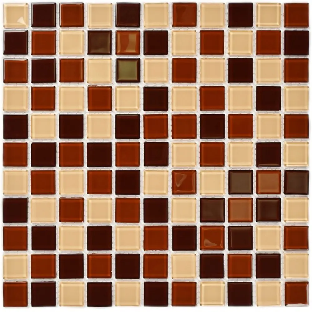 Фото Декоративная мозаика Granito U00030350 Toffee mixekb 30x30см цвет Коричневый Фото Декоративная мозаика Granito U00030350 Toffee mixekb 30x30см цвет Коричневый