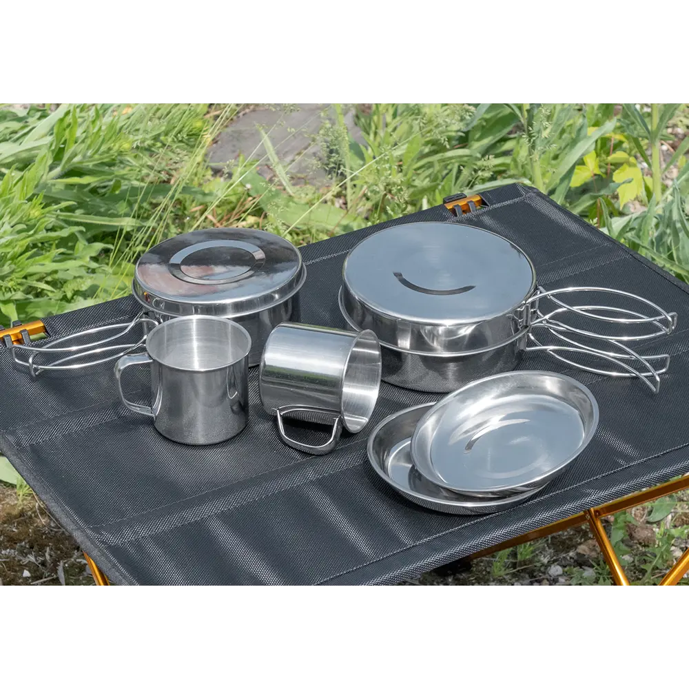 Фото 2 Набор посуды Kitoki М7761420 Анодированный алюминий цвет серый Фото 2 Набор посуды Kitoki М7761420 Анодированный алюминий цвет серый