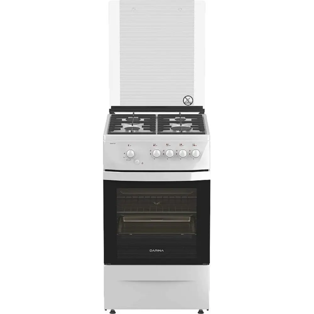 Фото 4 Газовая плита Darina 1D1 GM 241 008 W 50 см 4 конфорки цвет белый Фото 4 Газовая плита Darina 1D1 GM 241 008 W 50 см 4 конфорки цвет белый